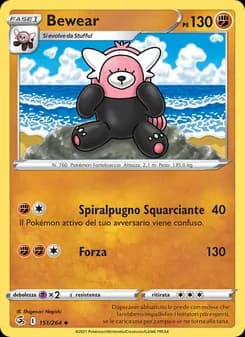 Bewear card in Italian