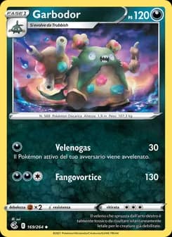 Garbodor card in Italian