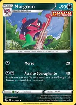 Morgrem card in Italian