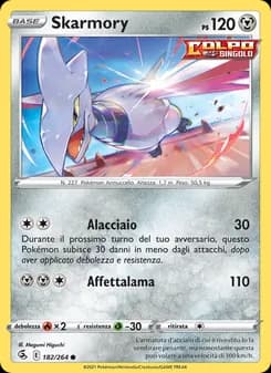 Skarmory card in Italian