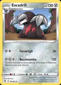 Excadrill card in Italian