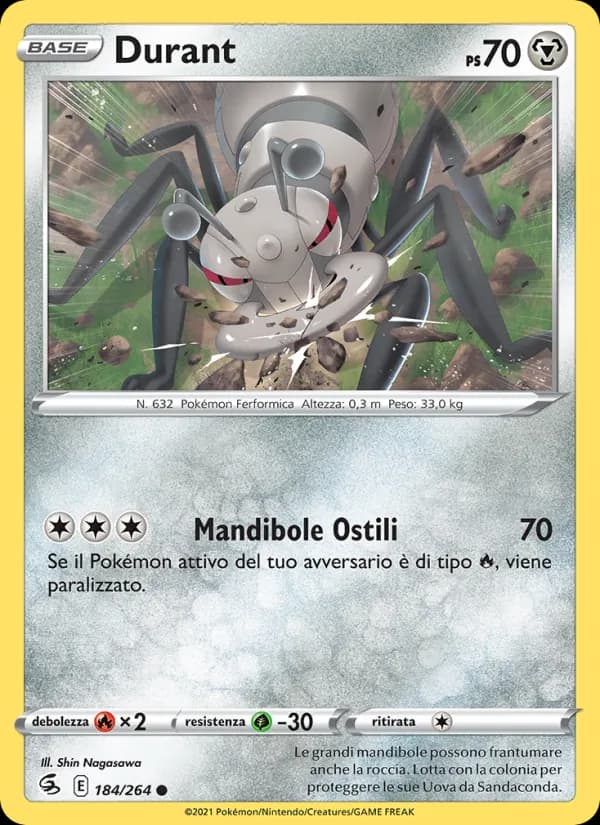 Durant card in Italian