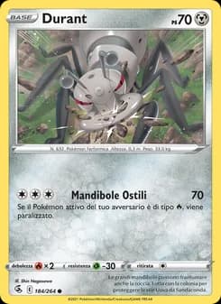 Durant card in Italian