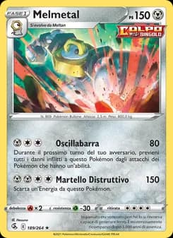Melmetal card in Italian