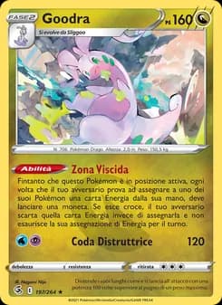 Goodra card in Italian