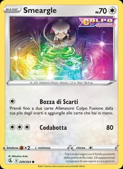 Smeargle card in Italian