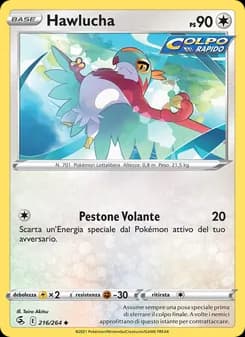 Hawlucha card in Italian