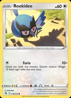 Rookidee card in Italian