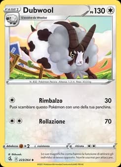 Dubwool card in Italian