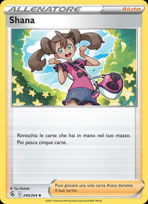 Shana card in Italian
