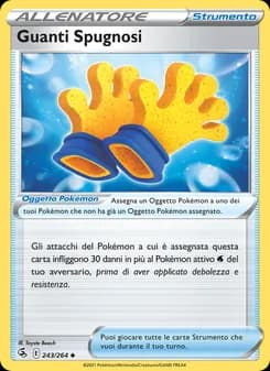 Guanti Spugnosi card in Italian