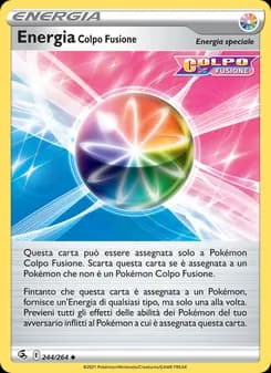 Energia Colpo Fusione card in Italian