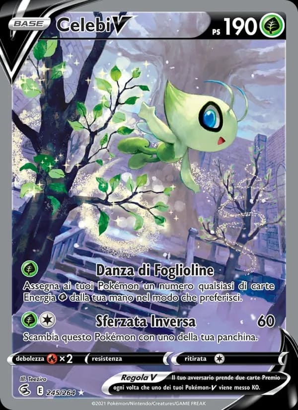 Celebi V card in Italian