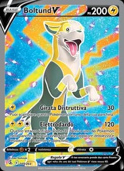 Boltund V card in Italian