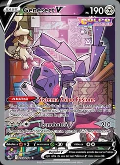Genesect V card in Italian