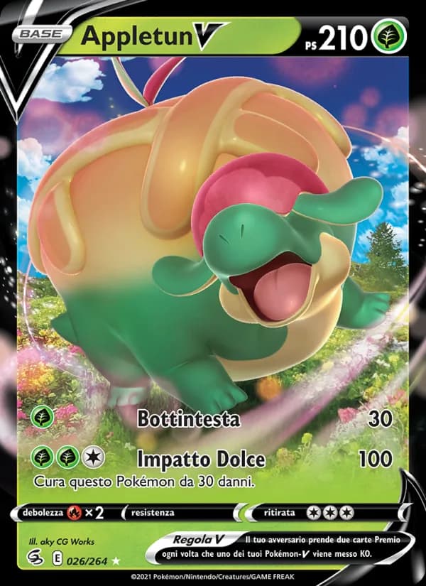 Appletun V card in Italian