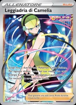 Leggiadria di Camelia card in Italian