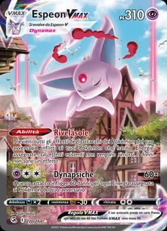 Espeon VMAX card in Italian