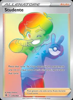 Studente card in Italian