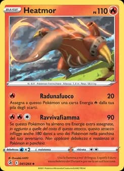 Heatmor card in Italian