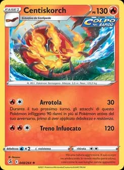 Centiskorch card in Italian