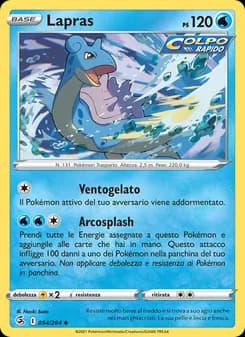 Lapras card in Italian