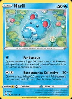Marill card in Italian
