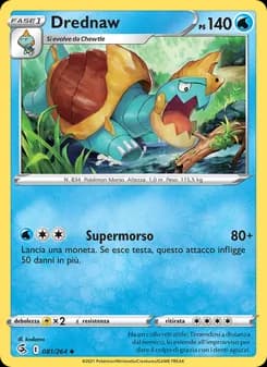 Drednaw card in Italian