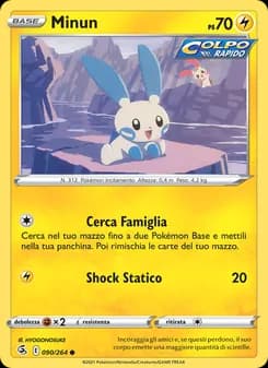 Minun card in Italian