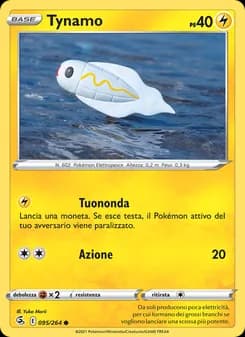 Tynamo card in Italian