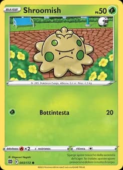 Shroomish card in Italian