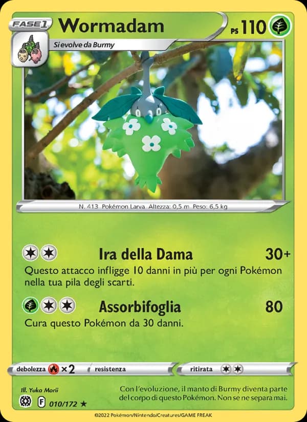 Wormadam card in Italian