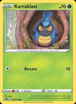 Karrablast card in Italian