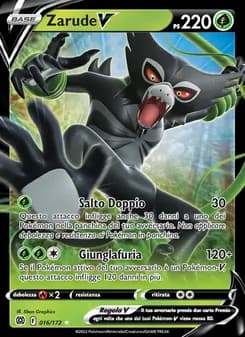 Zarude V card in Italian