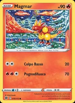Magmar card in Italian