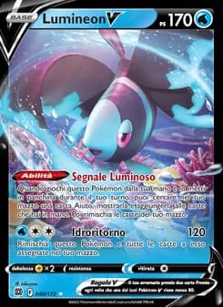 Lumineon V card in Italian