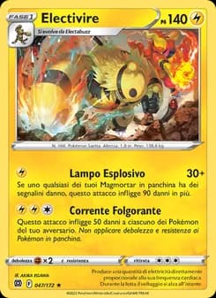 Electivire card in Italian