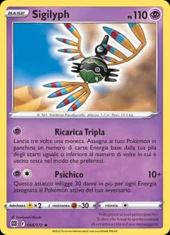 Sigilyph card in Italian