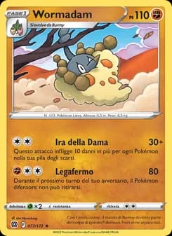 Wormadam card in Italian