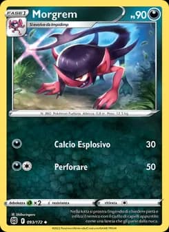 Morgrem card in Italian