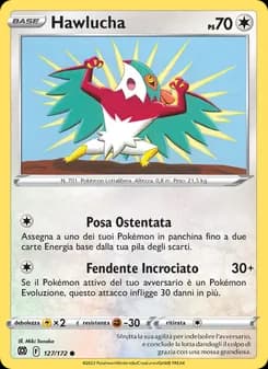 Hawlucha card in Italian