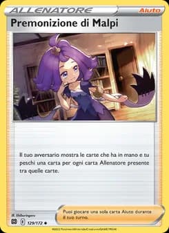 Premonizione di Malpi card in Italian