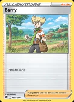Barry card in Italian