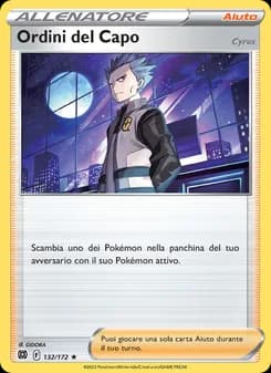 Ordini del Capo card in Italian