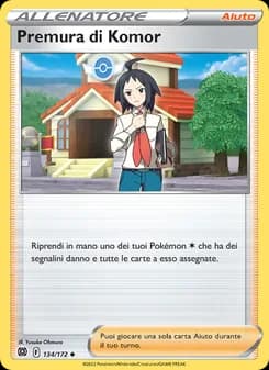 Premura di Komor card in Italian