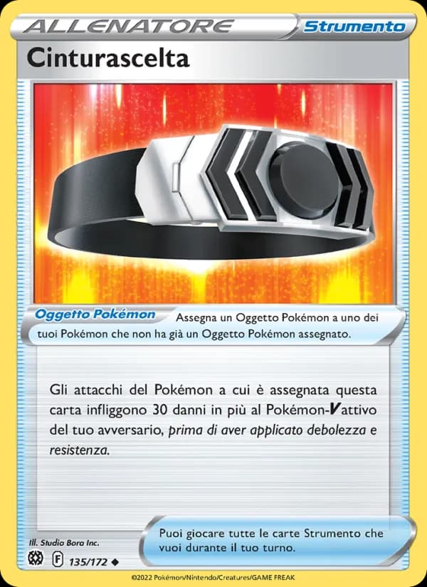 Cinturascelta card in Italian