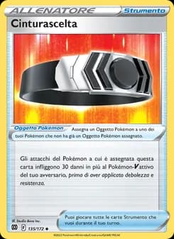 Cinturascelta card in Italian