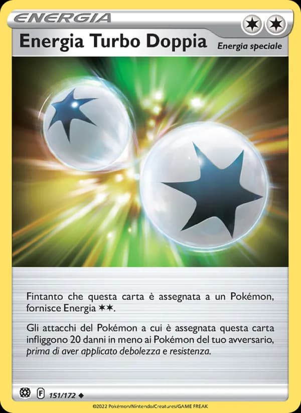 Energia Turbo Doppia card in Italian