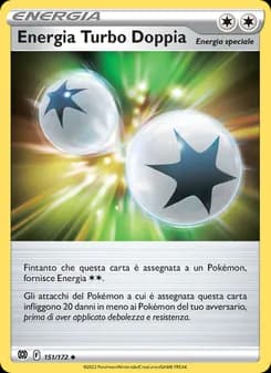 Energia Turbo Doppia card in Italian
