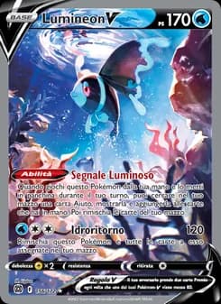 Lumineon V card in Italian